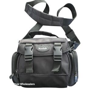 Kodak‎ Black Camera Bag Shoulder Bag Padded Adjustable Strap